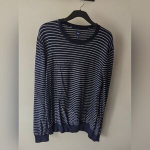 GUC Gap Blue and White Long Sleeve Tee XL